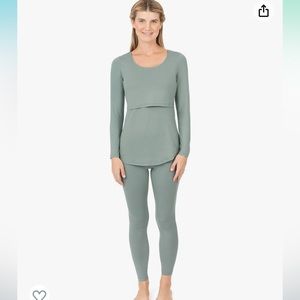 Kindred Bravely Jane Nursing Pajama Set | Nursing Pajamas for Breastfeeding